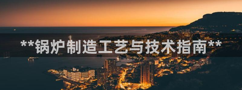 彩神广告有限公司：**锅炉制造工艺与技术指南**