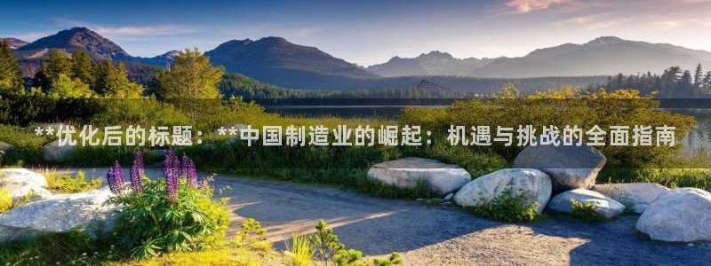 彩神xapp官方网站：**优化后的标题：**中国制造业的崛起：机遇与挑战的全面指南
