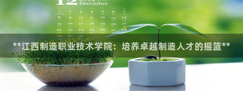 彩神客服电话：**江西制造职业技术学院：培养卓越制造人才的摇篮**