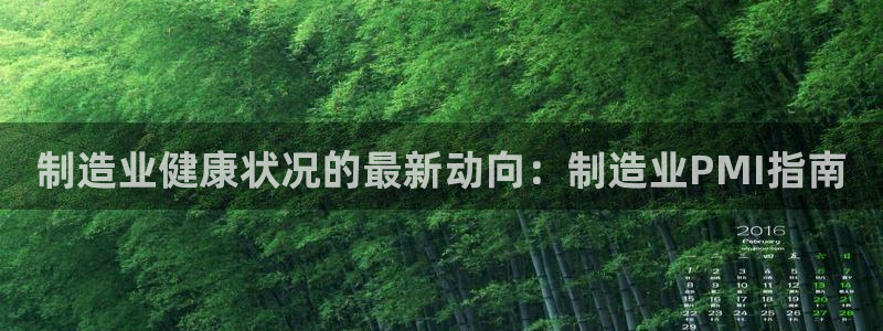 下载彩神争霸谁与我争锋：制造业健康状况的最新动向：制造业PM