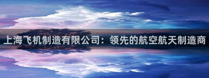 彩神是真的吗：上海飞机制造有限公司：领先的航空航天制造商