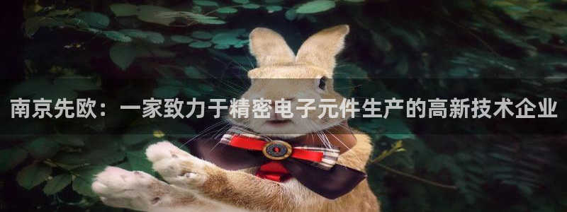彩神v下载安装：南京先欧：一家致力于精密电子元件生产的高新技术企业